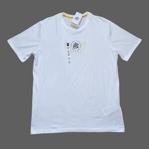 Under Armour Curry Sport White Tee Men’s XL NWT NBA